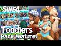 The Sims 4: ALL Toddler Features on ALL PACKS!