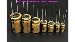 Review 30pcs/lot Original nichicon FW series fever capacitor audio aluminum electrolytic capacitor