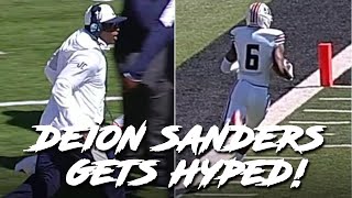 Jackson State receiver scores long TD with Deion Sanders at his side! // 2021 FCS Highlights