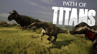 Whole Lot of Carnivores vs A Lone Iguanodon | Path of Titans