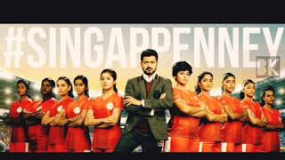 #singappenney/bigil first single track/bigil movie whatsapp status