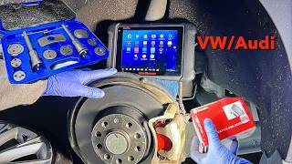 How to Put VW/Audi Parking Brake in Service Mode (EPB Reset) for Rear Pad Replacement