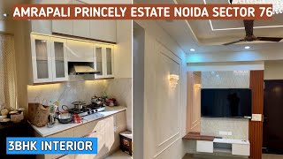 Amrapali Princely Estate In Sector 76 Noida- 3bhk Interior Renovation