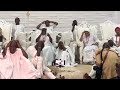 ooni prays with passion for everyone at the olojo festival.