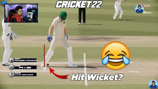 Is This Even A Unique Wicket? - Cricket 22 #Shorts - RahulRKGamer