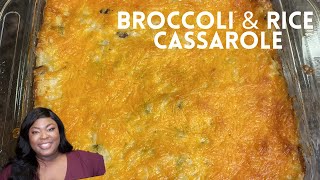 How To Make Broccoi and Rice Cassarole | Cook With Me | KitchenNotesfromNancy