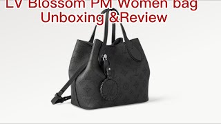 LV Louis Vuitton blossom PM   New Releases  Women’s Bags M21848 black Unboxing and Review