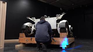 Livraison au Musée d'un prototype de rover d’exploration lunaire