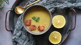 Lebanese restaurant style Lentil Soup ￼￼