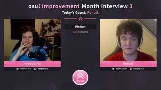 Rohulk Interview - HappyStick osu! Improvement Month