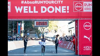 HIGHLIGHTS -  Elite Men / 2024 Absa RUN YOUR CITY CAPE TOWN 10K