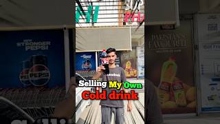 Selling My own Cold drink 😱.          #haiderjanivlogs #viralvideo