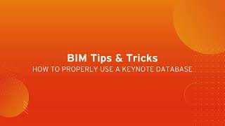 How to properly use a Keynote database