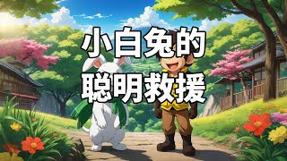 【三分钟故事馆】小白兔的聪明救援