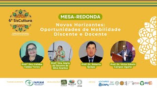 Mesa-Redonda: Novos Horizontes - Oportunidades de Mobilidade Discente e Docente