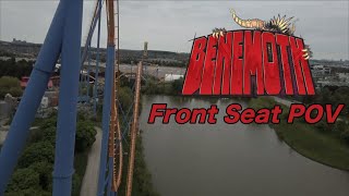 Behemoth Front Seat POV | Canada's Wonderland 2022