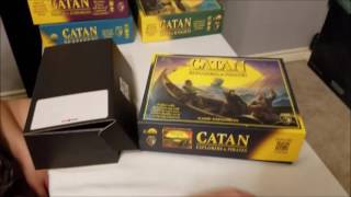 Catan with Traders and Barbarians plus Explorers and Pirates Expansions BITBOX Test