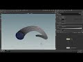 tube swirls meshes in houdini for realtime vfx games