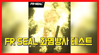 FR SEAL  방염 테스트