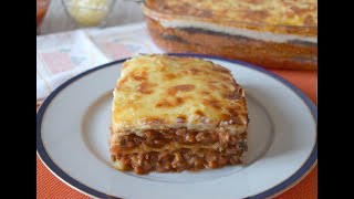 MUSAKA o moussaka griega: el pastel de berenjenas que siempre triunfa