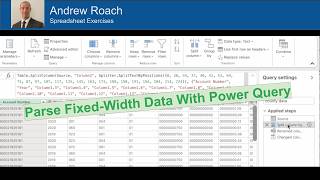 Parse Fixed-Width Data in Google Sheets