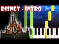 Disney Intro - Theme Song | Piano Tutorial