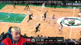Celtics FLOPPED... Westbrook 41 Pts OT! Flightreacts Rockets vs Celtics - Full Game Highlights 2020