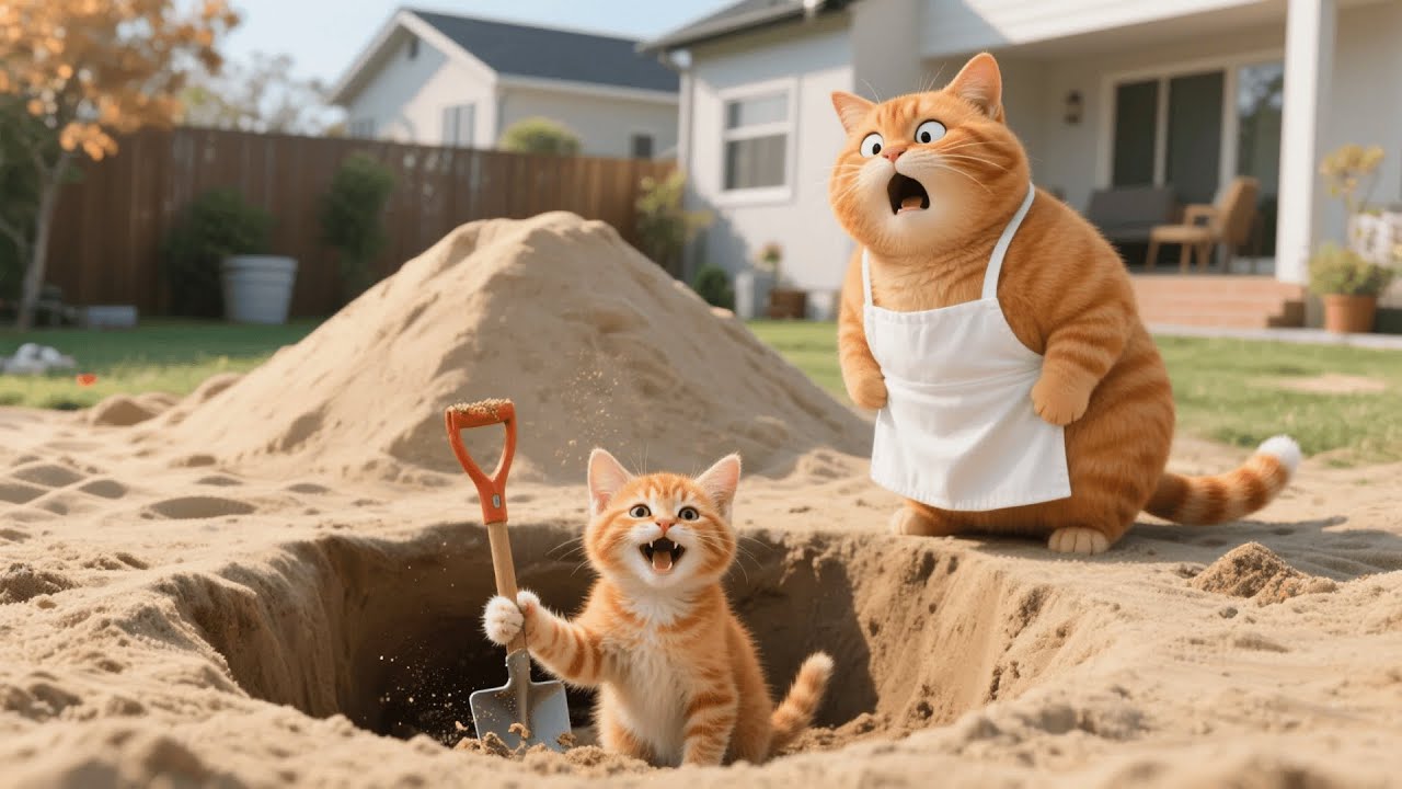 Ginger Kitten Keeps Causing Trouble Nonstop Someone Please Save Mama