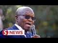 South Africa's Jacob Zuma turns himself in to police