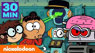 Huize Herrie & Casagrandes | Robotmarathon van 30 minuten! | Nickelodeon Nederlands