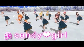 【COM3D2.5 GP01Fb】「candy❤girl」 Snow field ダンス【カスタムオーダーメイド3D2】