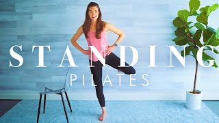 Pilates Exercises  for Beginners & Seniors // All Standing 20 minute Workout