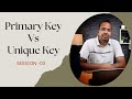 Learn SQL the right way - session 3 | Primary Key vs Unique Key | Trendytech