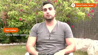 Man pleads with Hamas for captured family in video
