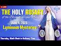 🔴 Rosary Thursday Luminous Mysteries of the Rosary June 4, 2026 Praying together