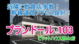 【近隣に飲食店多数！幹線道路アクセス良好！】プランドール103