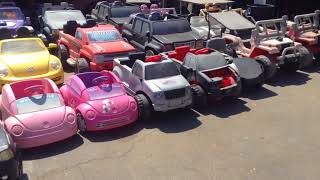 Power wheels collection