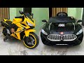 RC Honda CBR Bike Vs RC Bmw Z4 Car Unboxing & Testing | Remote Control Ride on Car | Shamshad Maker🔥