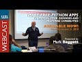 SANS Webcast: Three free Python apps to improve your defenses and response capabilities