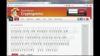 Cryptogram solved in 15 seconds