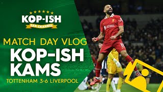 TOTTENHAM 3-6 LIVERPOOL | MATCH DAY VLOG