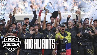 LAFC vs Philadelphia Union Highlights | 2022 MLS Cup Final | FOX Soccer