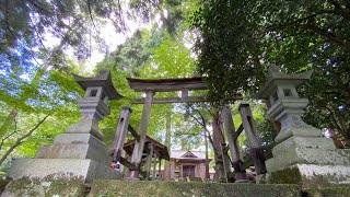 日枝神社 2021年8月29日 兵庫県美方郡香美町 村岡区柤岡 Japanese shrine  Kami Town, Mikata District, Hyogo Prefecture