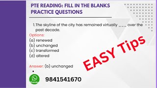 Fill in the BLANKS pte reading and writing tips|| Collocations for pte reading \u0026 writing #netrasir