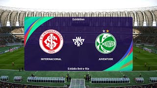 PES 2021 | International vs Juventude - Brazil Campeonato Gaucho | 02/03/2021 | 1080p 60FPS