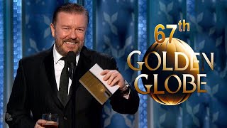 Ricky Gervais....67th Annual Golden Globes