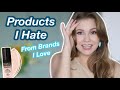 Least Favorite Products From My FAVORITE Brands