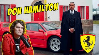 LEWIS HAMILTON poprvé ve FERRARI! Jak vypadaly první kilometry?