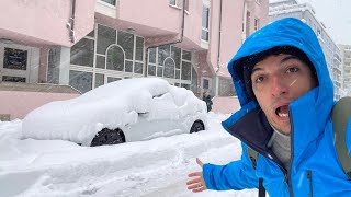 TESLAtascado de verdad. Vergonzosa Escena Invernal con mi Model 3