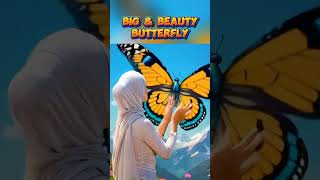 Nature Exploration | Travel Discovered | Big Beauty Butterfly BBB #shorts #trending #ai